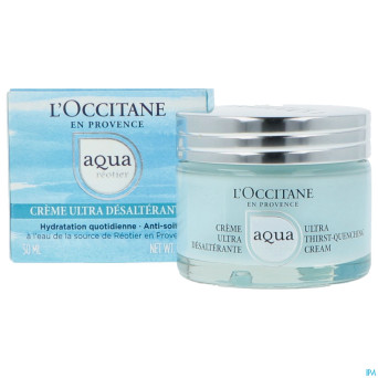 L'occitane aqua reotier creme desalterante 50ml