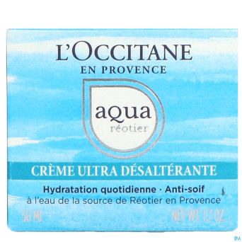 L'occitane aqua reotier creme desalterante 50ml