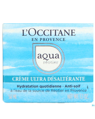 L'occitane aqua reotier creme desalterante 50ml