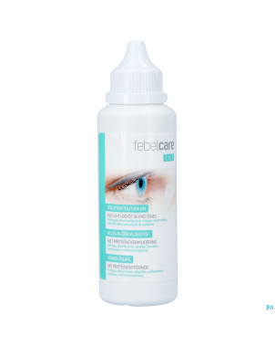Febelcare eye 1 solution lentille tout en un 100ml