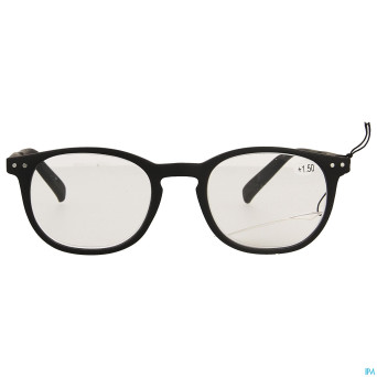 Pharmaglasses roma black +1.50