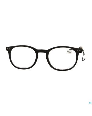Pharmaglasses roma black +3.00
