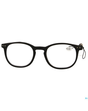 Pharmaglasses roma black +3.00