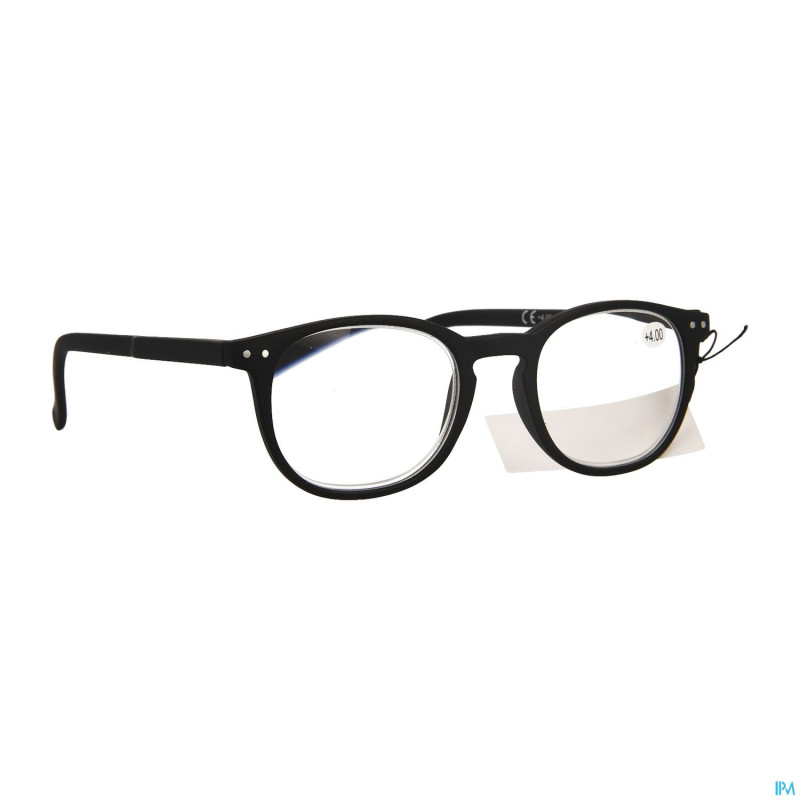 Pharmaglasses roma black +4.00