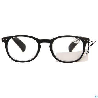 Pharmaglasses roma black +4.00