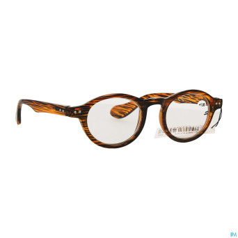 Pharmaglasses milano brown/black +1.00