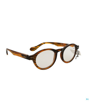 Pharmaglasses milano brown/black +3.00