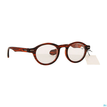 Pharmaglasses milano red/black +1.00