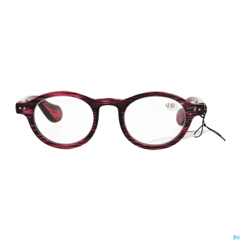Pharmaglasses milano purple/black +2.50
