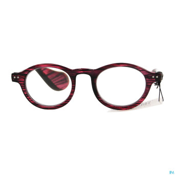 Pharmaglasses milano purple/black +4.00