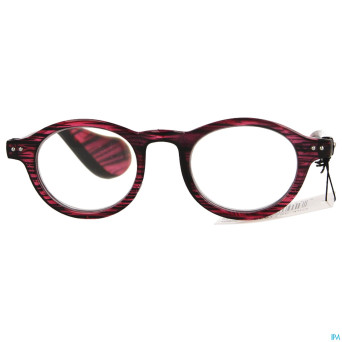 Pharmaglasses milano purple/black +4.00