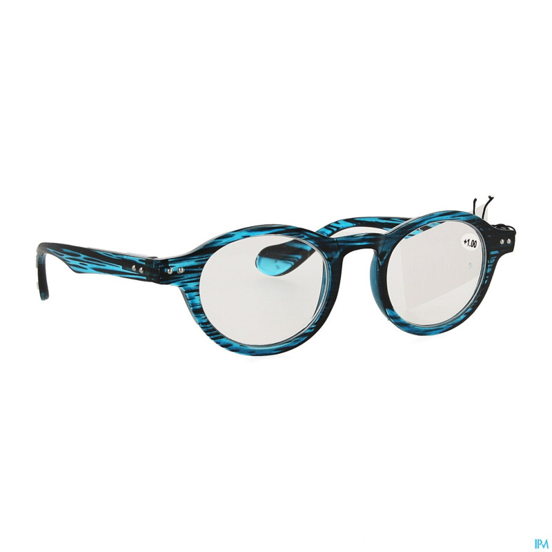 Pharmaglasses milano blue/black +1.00