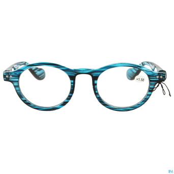 Pharmaglasses milano blue/black +1.50