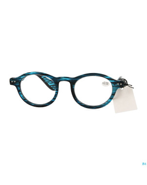 Pharmaglasses milano blue/black +2.00