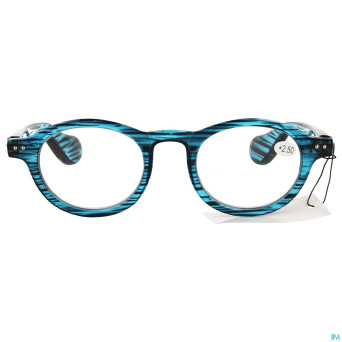 Pharmaglasses milano blue/black +2.50