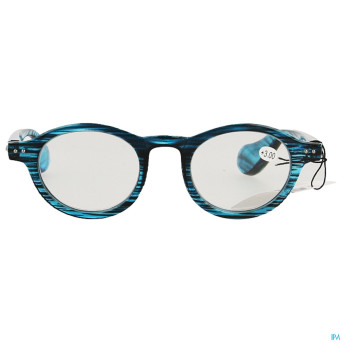 Pharmaglasses milano blue/black +3.00