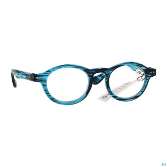 Pharmaglasses milano blue/black +4.00