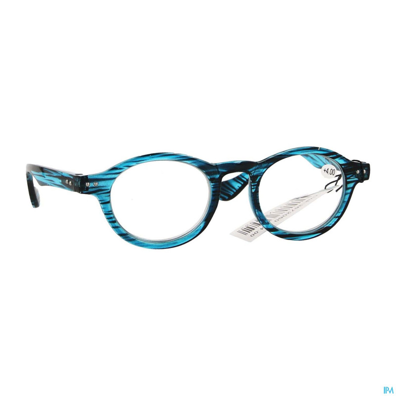 Pharmaglasses milano blue/black +4.00
