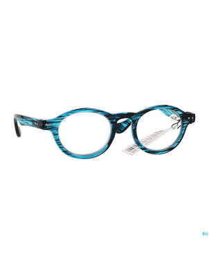 Pharmaglasses milano blue/black +4.00