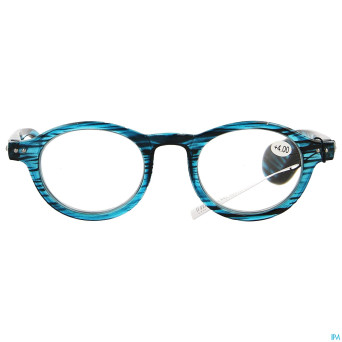 Pharmaglasses milano blue/black +4.00