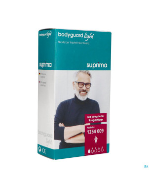 Suprima 1254 bodyguard light homme noir t8