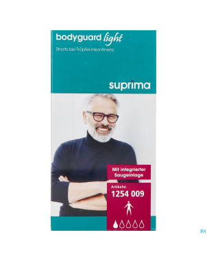 Suprima 1254 bodyguard light homme noir t8