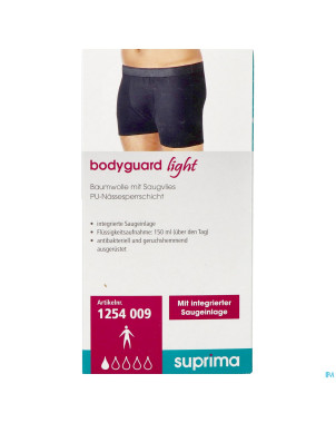 Suprima 1254 bodyguard light homme noir t8