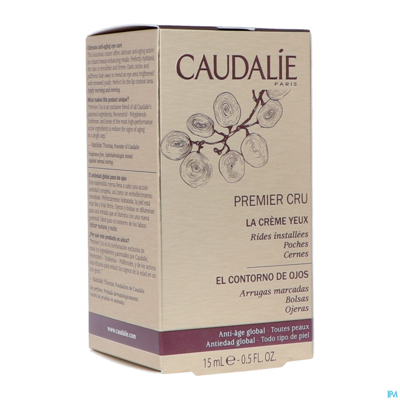Caudalie premier cru la creme yeux nf    15ml