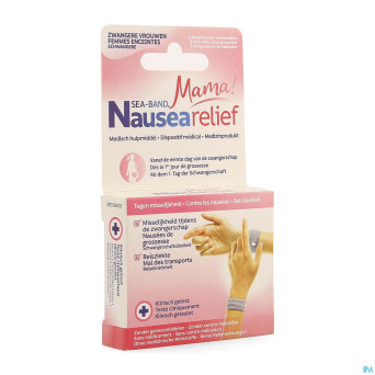 Sea band mama grossese bracelet gris 2