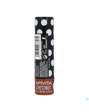 Apivita lip care stick levres chataigne    4,4g