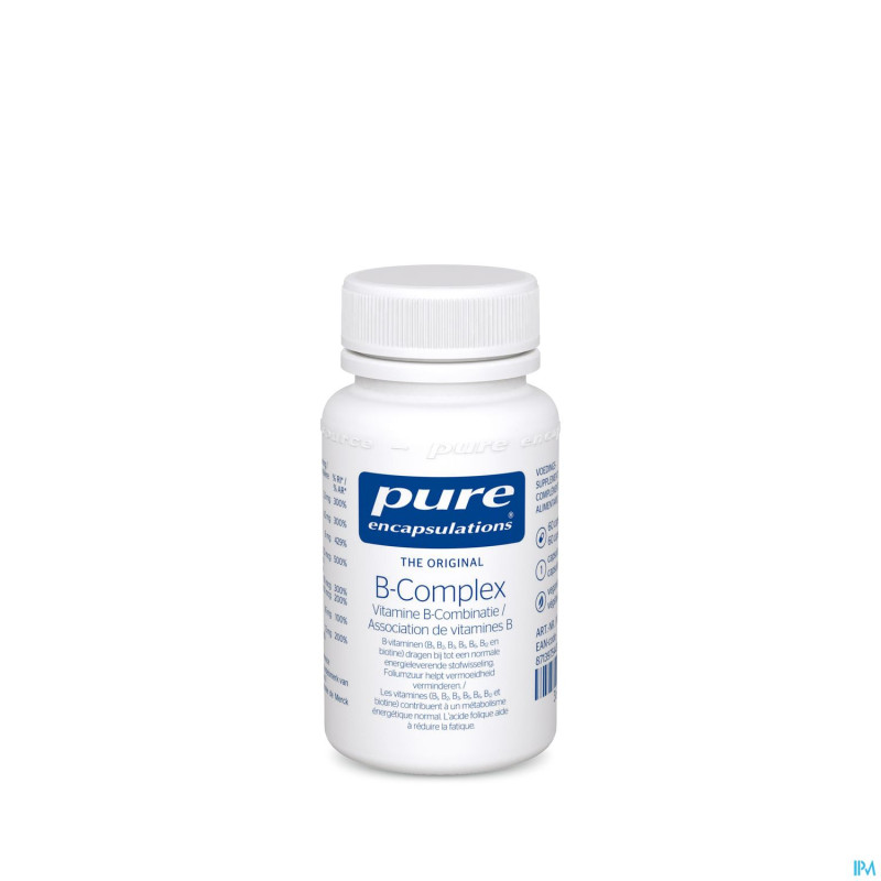 Pure encapsulations b-complex    caps  60