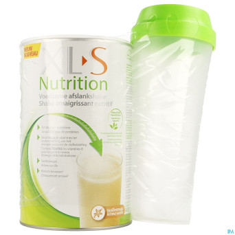 Xls nutrition vanille 400g + shaker