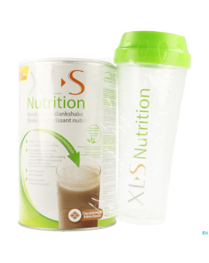 Xls nutrition chocolade 400g + shaker