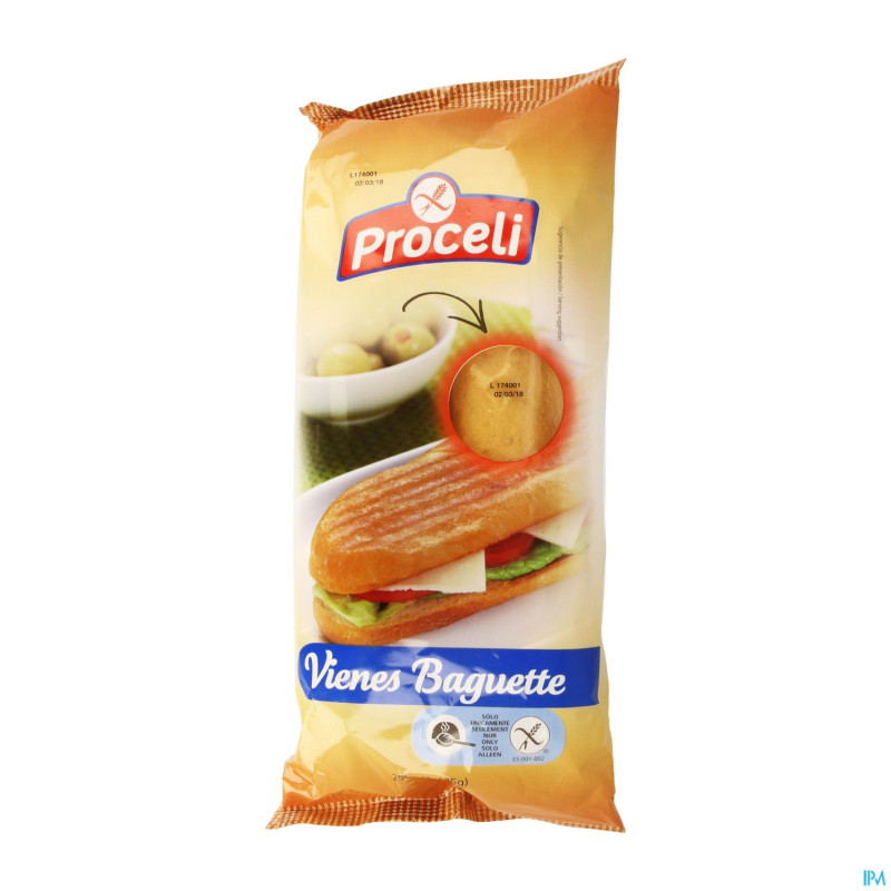 Proceli vienes baguette rte    2x250g revogan