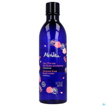 Melvita eau florale rose   fl 200ml