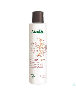 Melvita argan bio lait veloute    fl 200ml