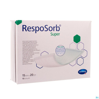 Resposorb super pansement 15x20cm 10    6850225