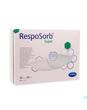 Resposorb super pansement 15x20cm 10    6850225