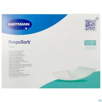 Resposorb super pansement 15x20cm 10    6850225