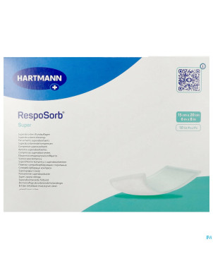 Resposorb super pansement 15x20cm 10    6850225
