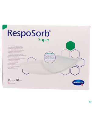 Resposorb super pansement 15x20cm 10    6850225