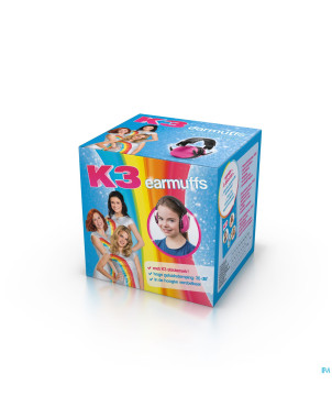 Studio 100 casque protect. auditive k3  3-12a rose