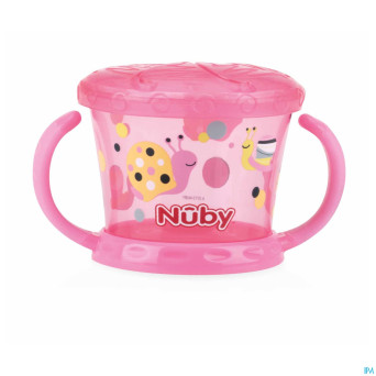 Nuby boite biscuits designer series rose 12m+