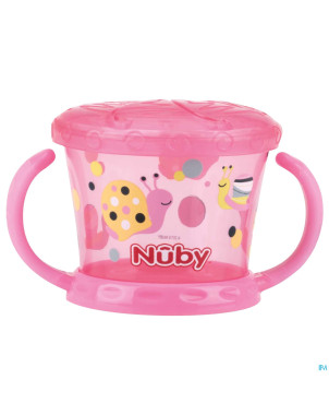 Nuby boite biscuits designer series rose 12m+