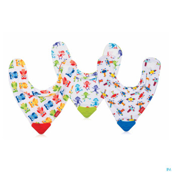 Nuby bavoir coin dentition 3m+