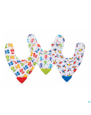 Nuby bavoir coin dentition 3m+
