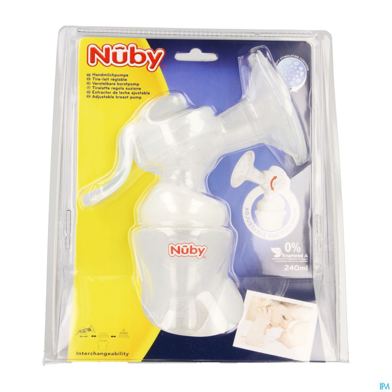 Nuby tire-lait manuel