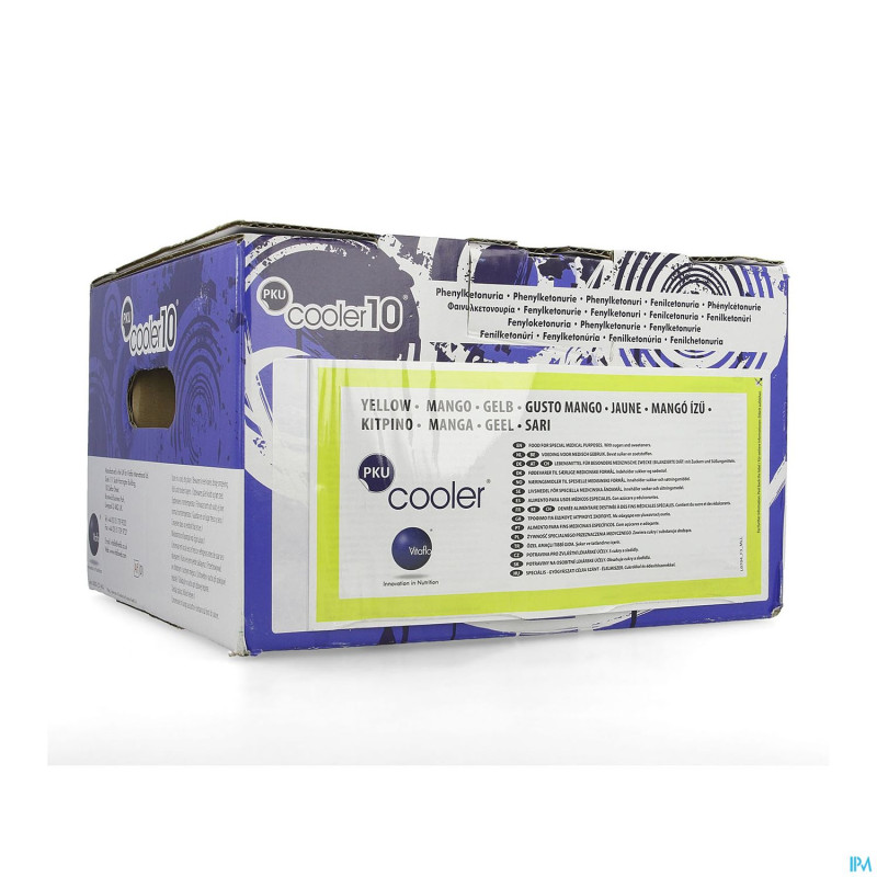 Pku cooler 10 jaune 30x87ml