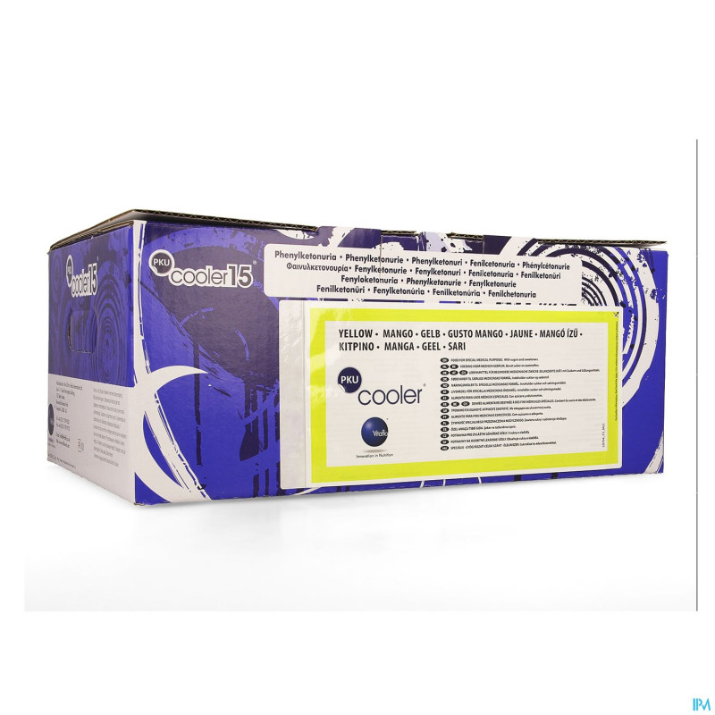 Pku cooler 15 jaune    30x130ml