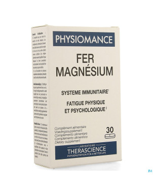 Fer magnesium    comp 30 physiomance phy273